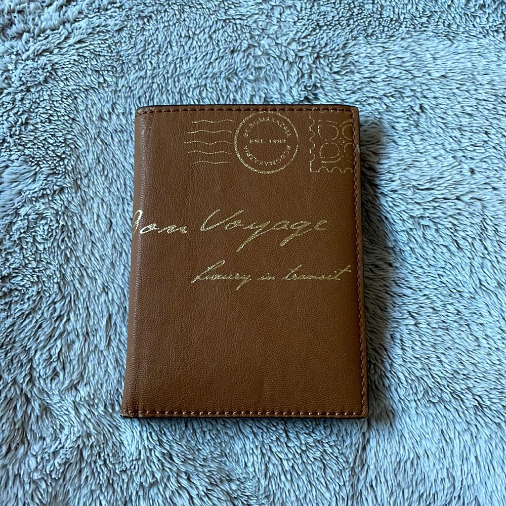 BCBG passport holder